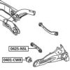 MITSUBISHI 4120A125 Control Arm-/Trailing Arm Bush